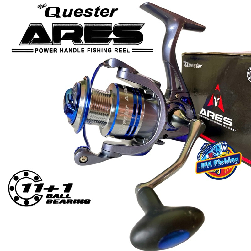 Reel Spinning Yuu Quester ARES 1000/2000/3000 11+1Bb PowerHandle