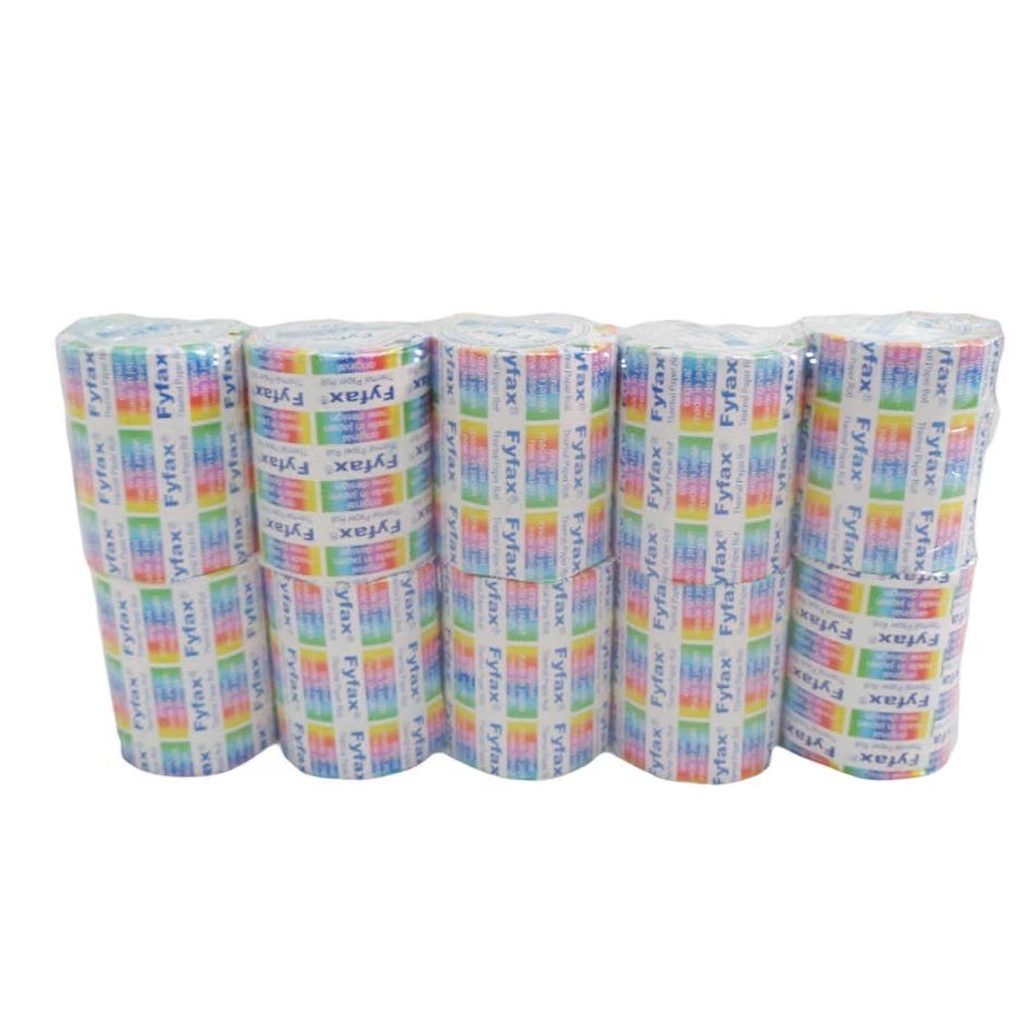 

Ready PACK Kertas Struk Thermal Paper Roll Fyfax 58X48 MURAH I82