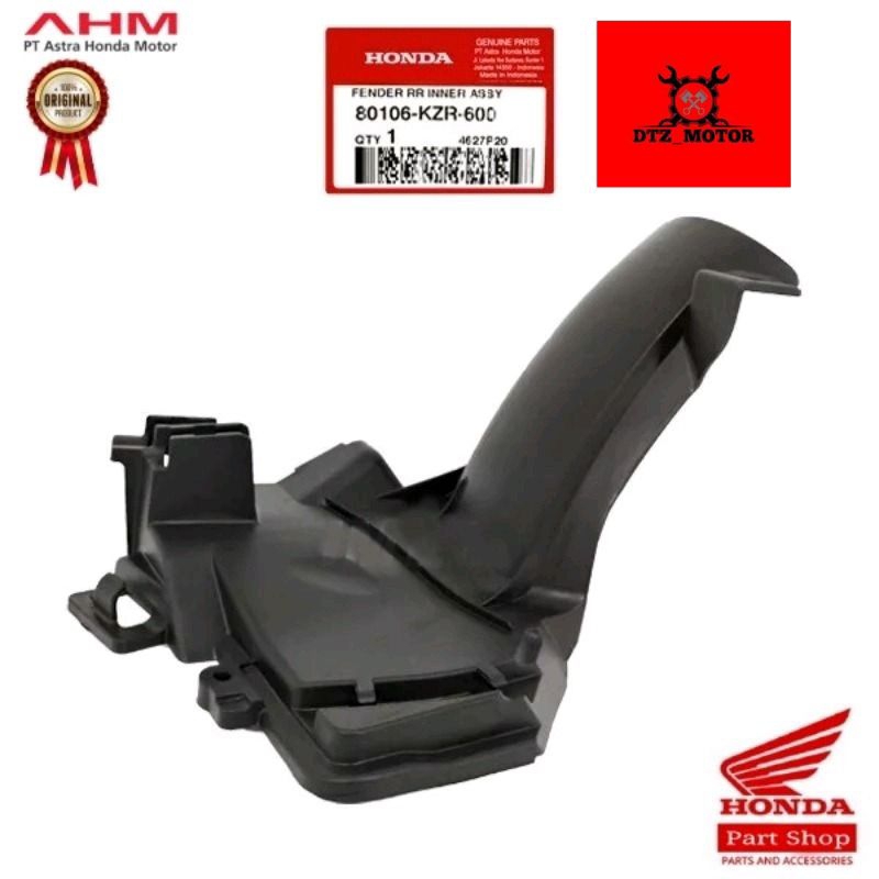 080106-KZR-600 Spakbor Kolong Atas Ban Belakang Vario 125 Old 2012 2014 Original