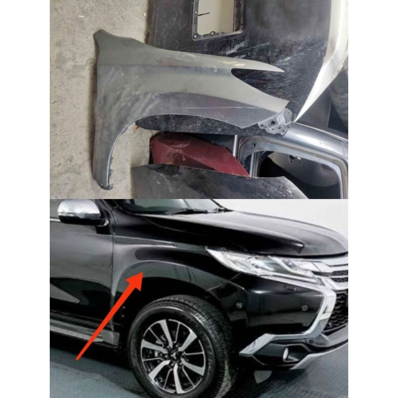fender kanan RH pajero 2018 2019 original