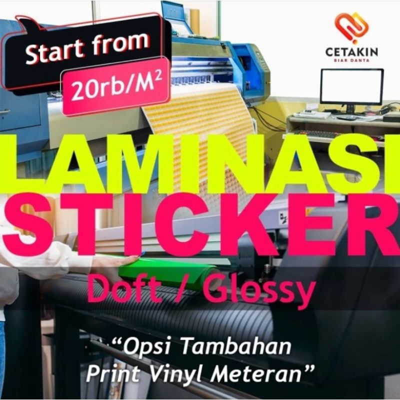 LAMINASI DINGIN METERAN