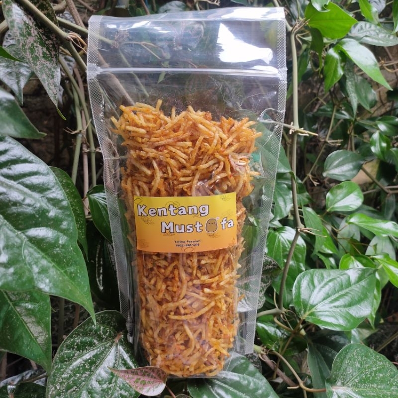 

250gr Kentang Mustofa Pedas Manis Daun Jeruk