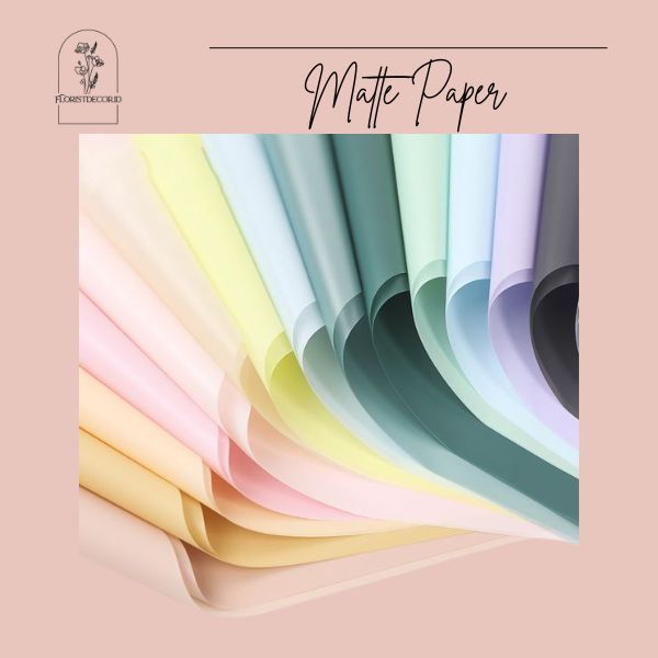 

(ECER)TERMURAH FLOWER WRAPPING MATTE PAPER TRANSPARENT FULL COLOUR SOLID PLAIN SOFT PASTEL BUNGA HAND BOUQUET KOREAN / KERTAS BUKET WEDDING /KERTAS BUKET WISUDA