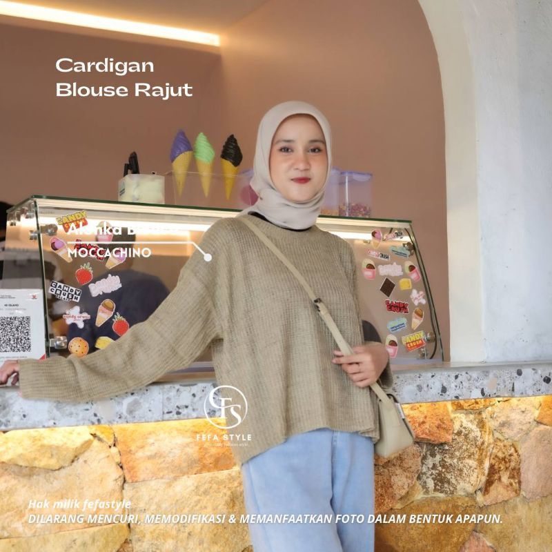 FEFA STYLE - [COD] ALENKA BLOUSE RAJUT