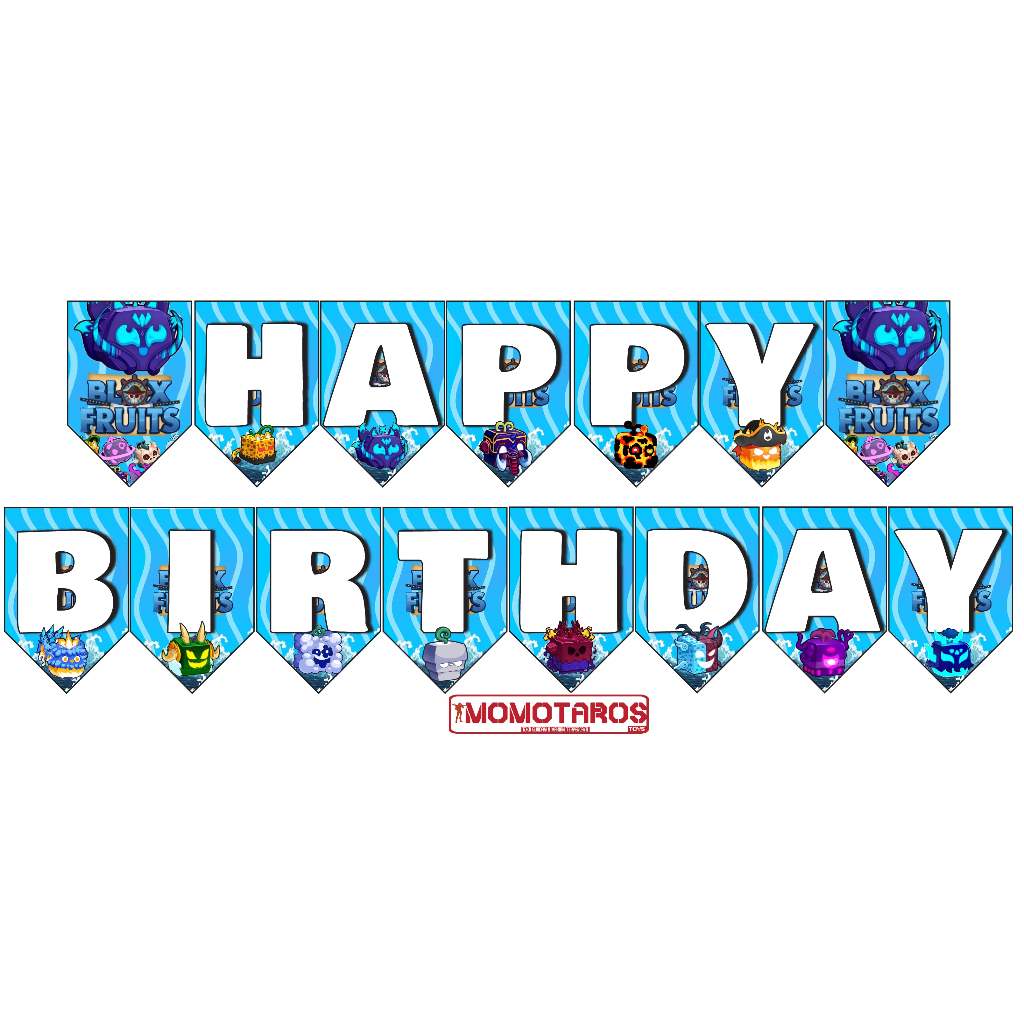 Banner HBD Blox Fruits