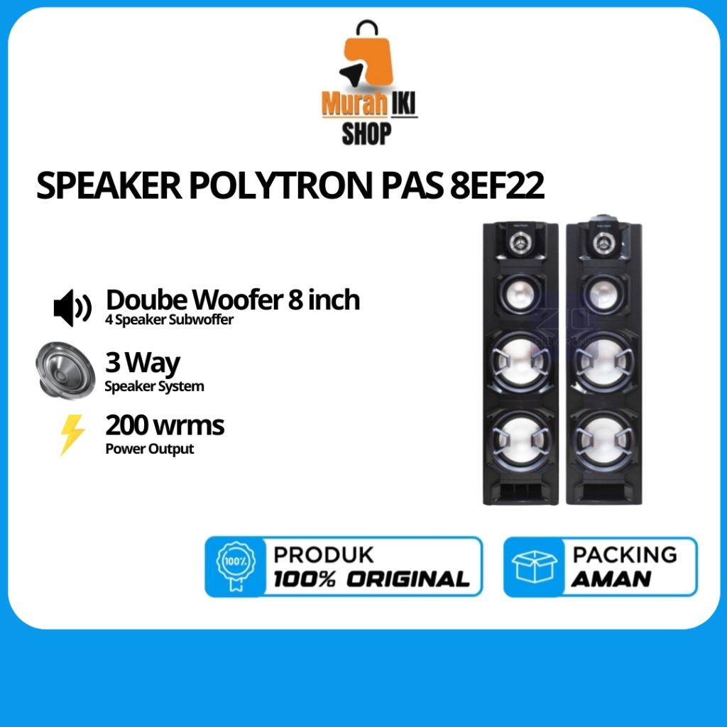 SPEAKER AKTIF POLYTRON PAS 8EF22