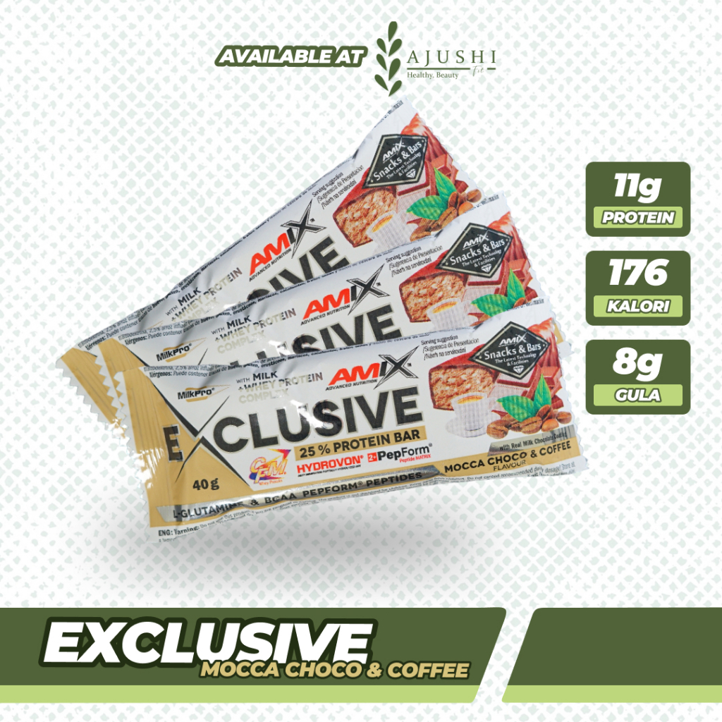 

Amix Exclusive Sachet Protein Bar 40 Gram