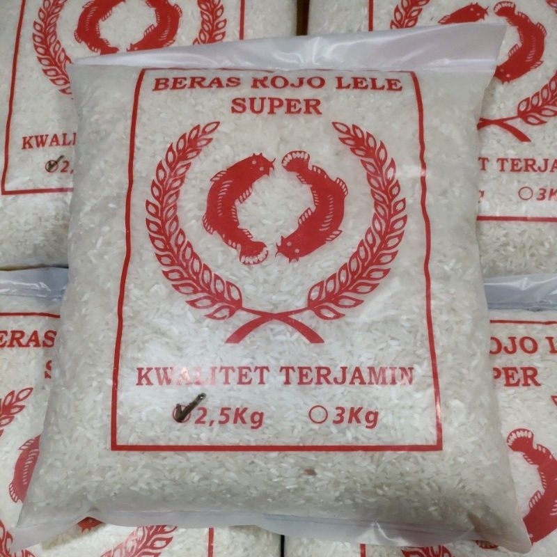 

BERAS 2,5Kg / beras kemasan 2500g