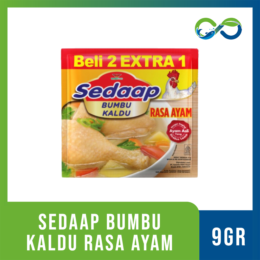 

[AquaEcoFarm] Sedaap Bumbu Kaldu Rasa Sapi dan Ayam 9gr Satuan dan Renceng 18 Sachet Bandung