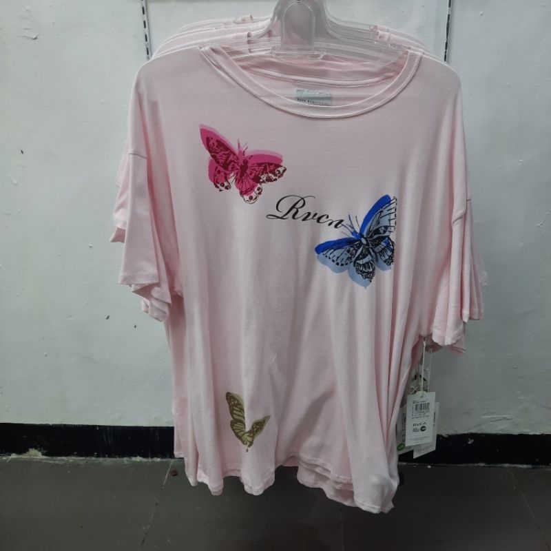 Kaos wanita RVCA oversize original