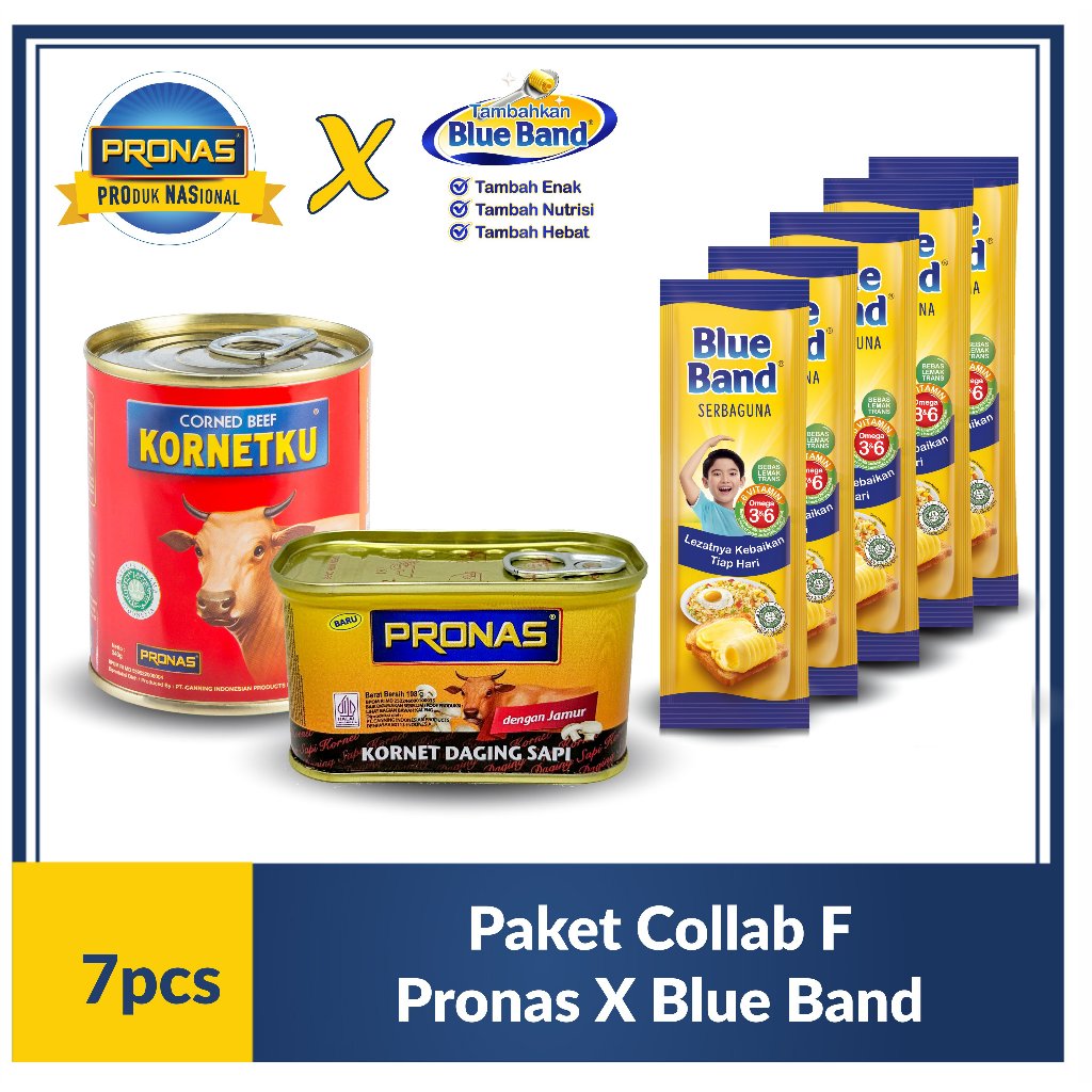 

Paket Collab F Pronas X Blue Band