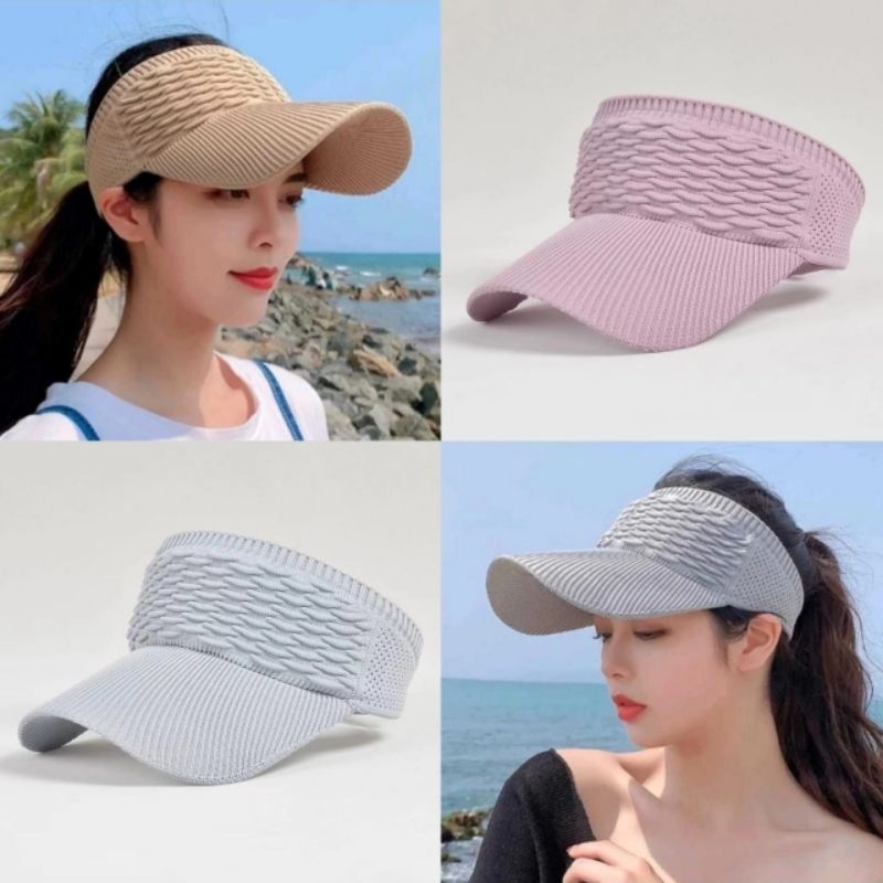 Topi Wanita Summer Zumba / Topi Wanita Rajut / Topi Bucket Hat Fashion Korea