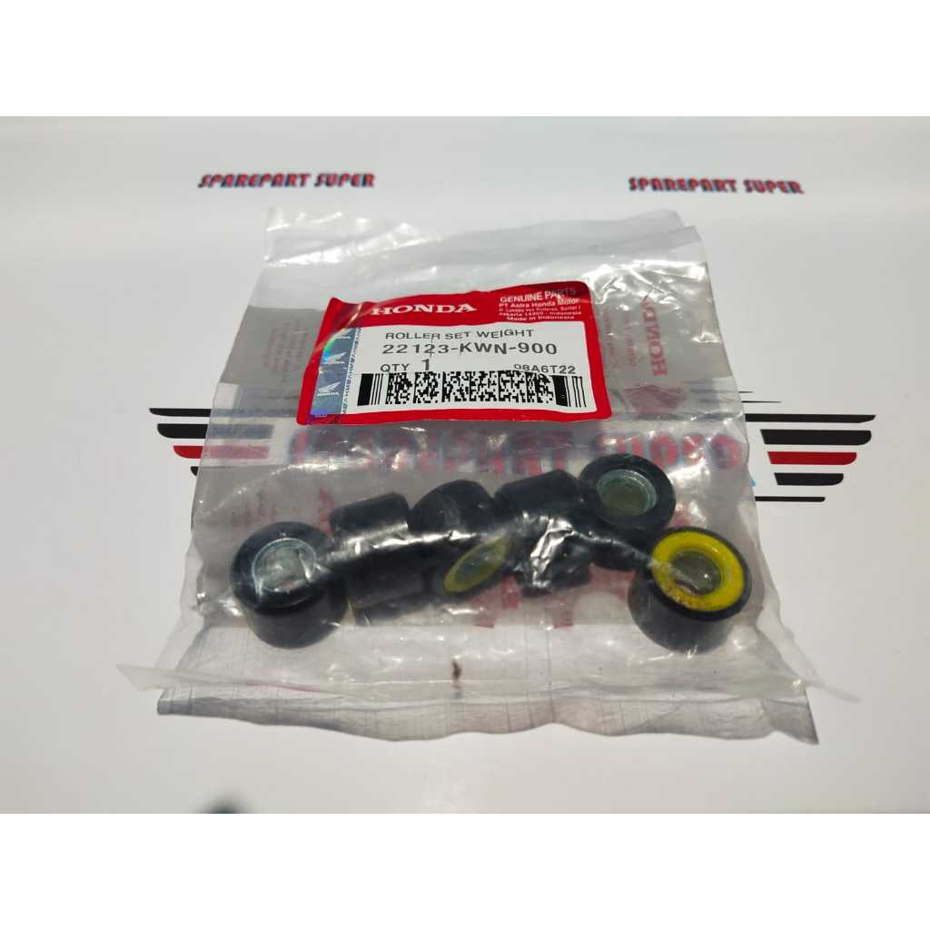 PAKET ISI 10 ROLLER SET KWN VARIO 125 INJ ROLLER SET HONDA VARIO 125 INJ ROLLER SET MOTOR VARIO 125