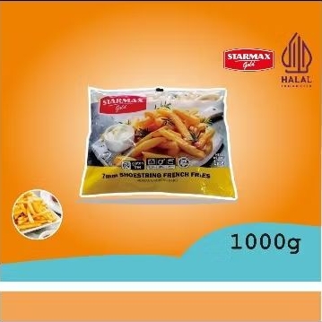 

French fries 1kg STARMAX std Hotel,Cafe, Restauran