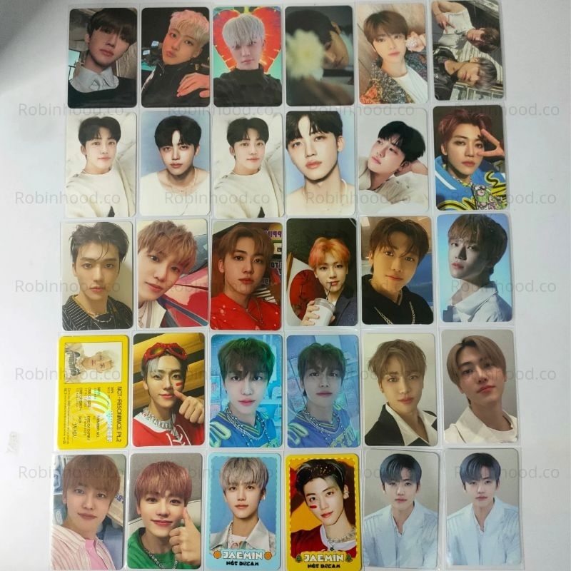 photocard official nct dream jaemin dream()scape MD christmas ISTJ TC resonance pt 2 arrival departu