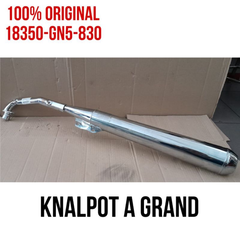 Knalpot A Grand Astrea Grand Muffler Only Original Honda 18350-GN5-830