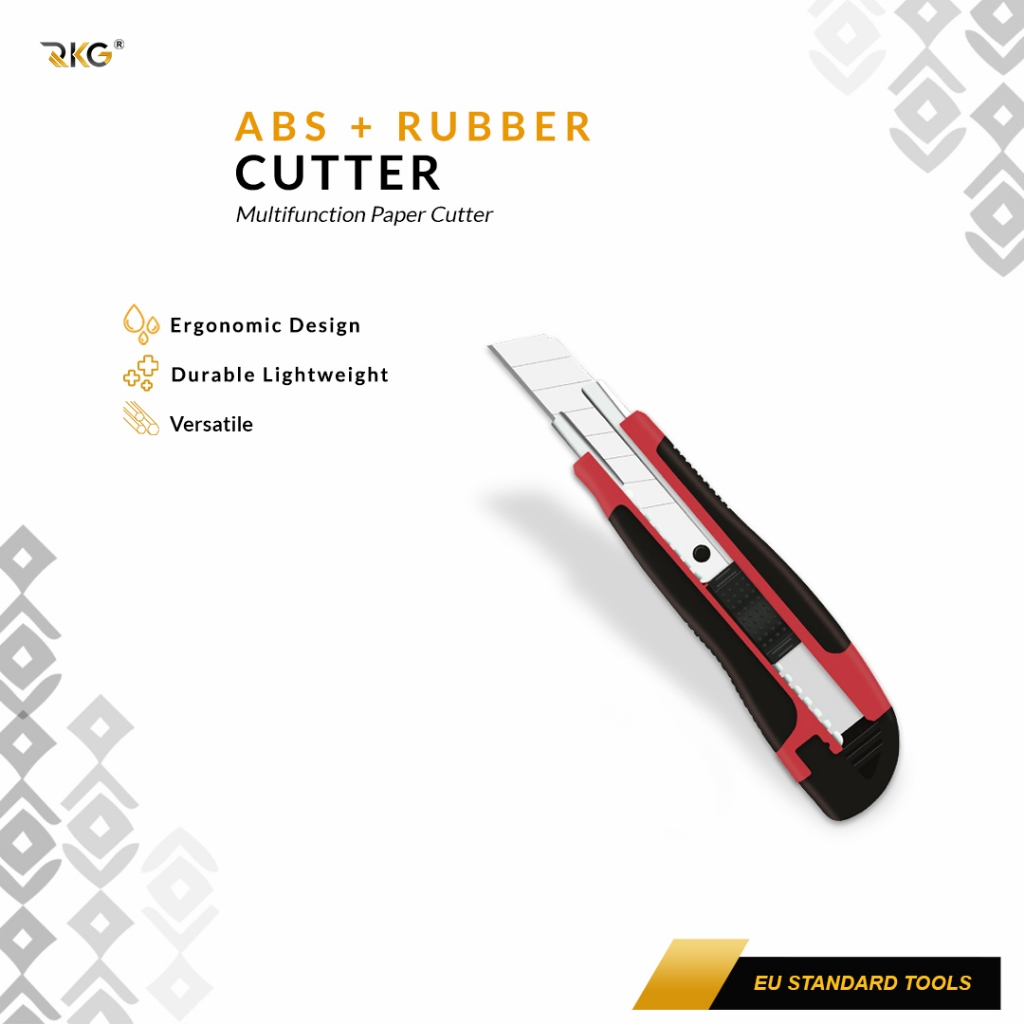 

RKG Cutter Baja Anti Lock Gagang ABS 18 Mm