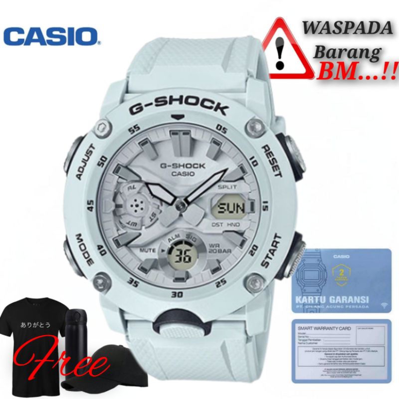 Jam Tangan Pria G-Shock GA-2000S-7ADR / G-SHOCK Original GA-2000S-7ADR