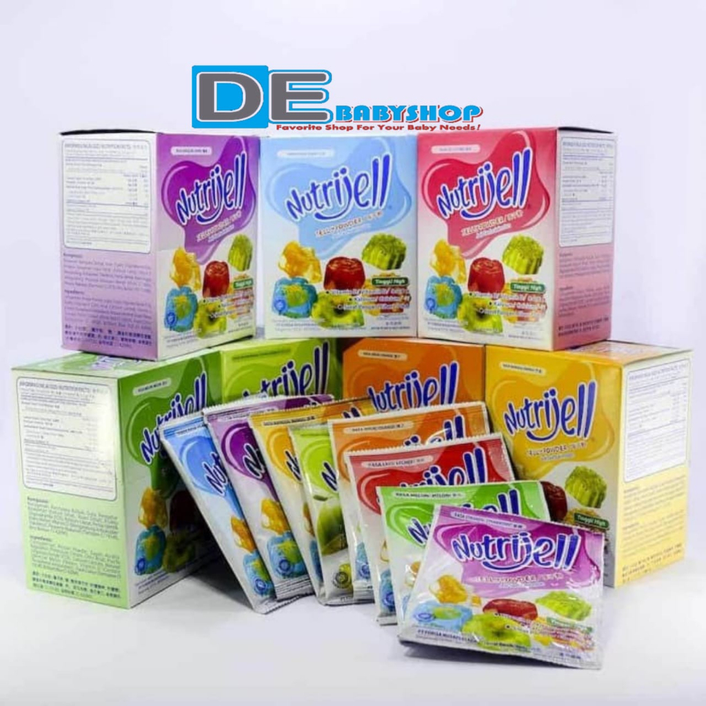 

Nutrijell kemasan Ekonomis satu pack / satu box / isi (12) pc