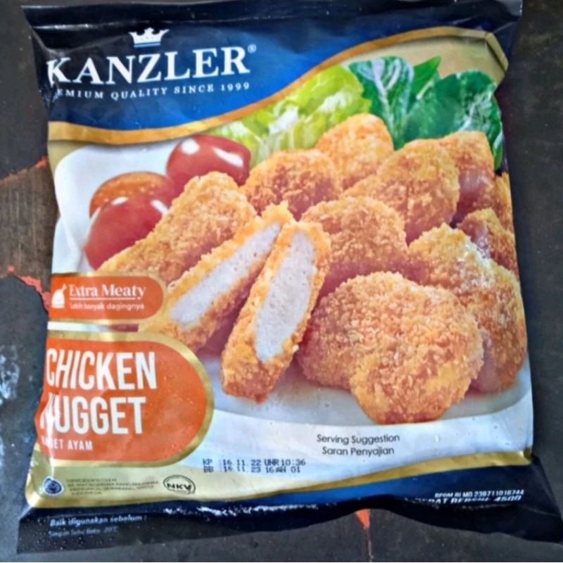 

Kanzler Chicken Nugget/Naget Ayam (original, crispy, spicy)
