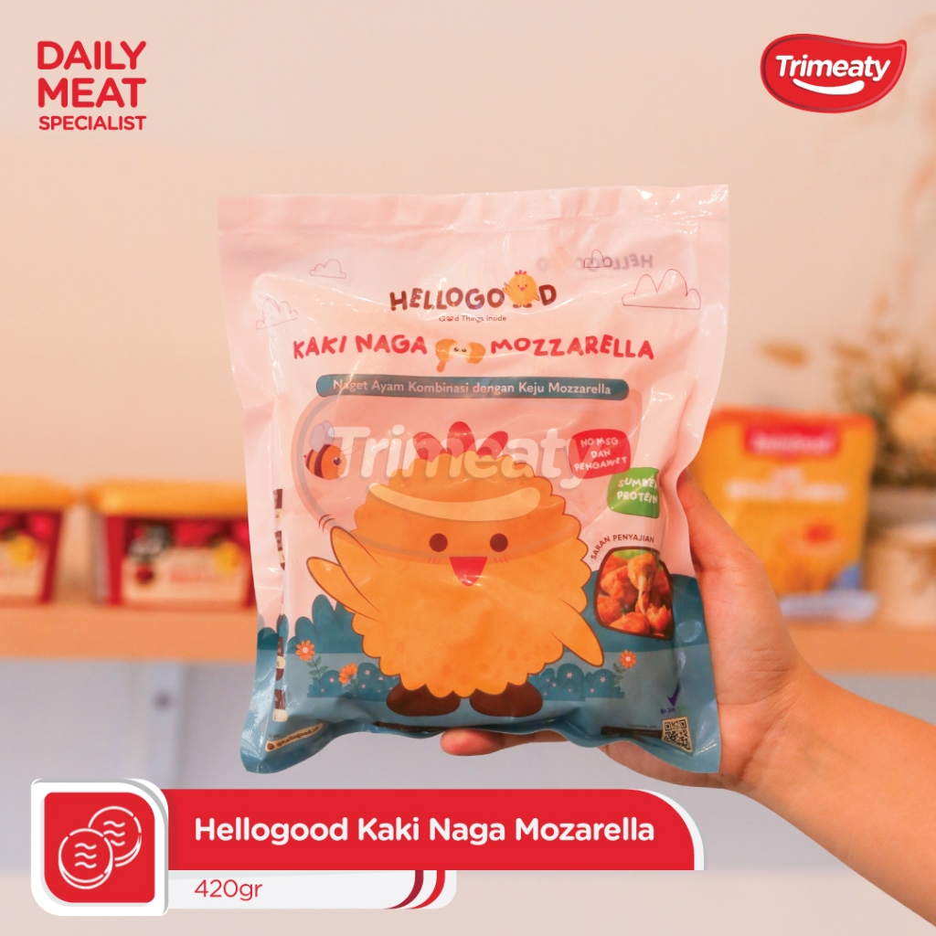 

Hello Good Kaki Naga Mozzarella - 450gr