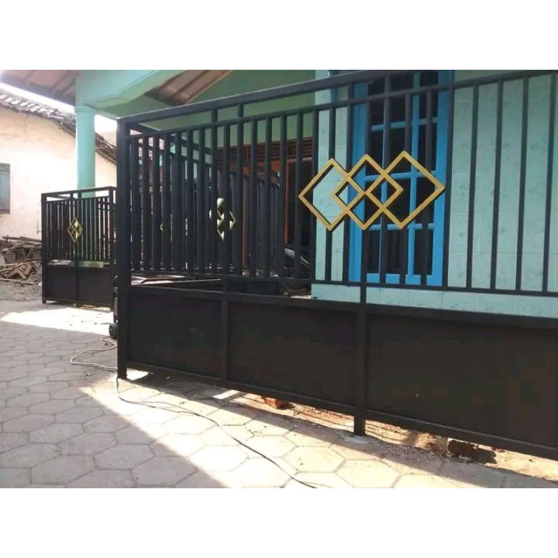 pagar besi hollow galvanis