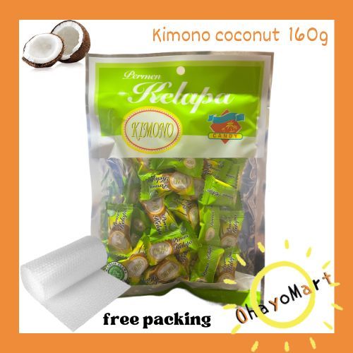 

Permen Kimono coconut / kimono Permen kelapa 160g