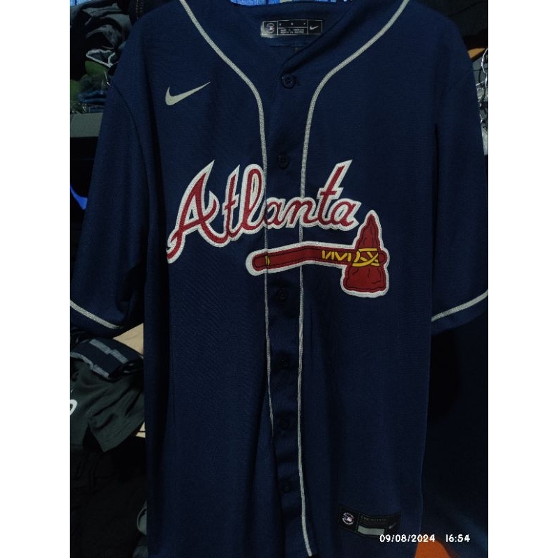 JERSEY MLB BASEBALL NIKE ORIGINAL ATLANTA
