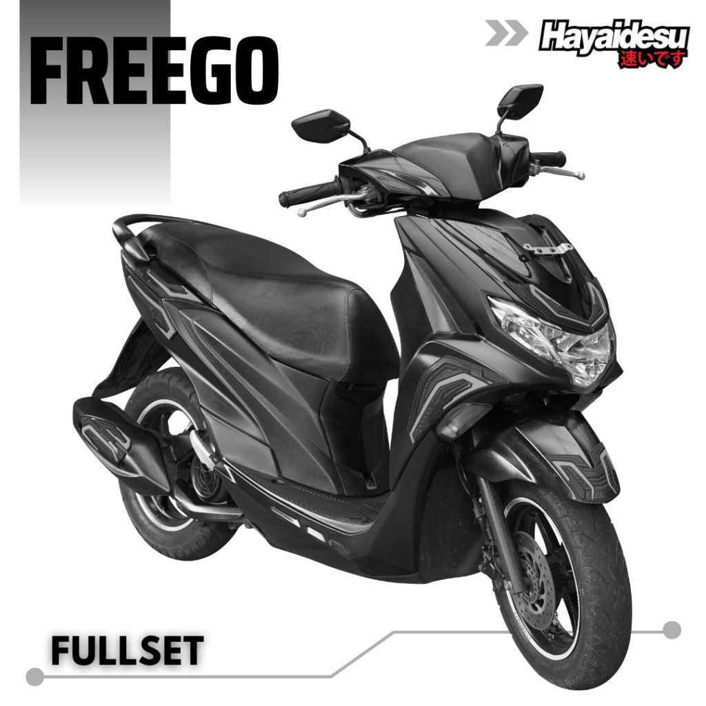 YAMAHA FREEGO (2018-2021) Pelindung Body Protector Motor Full Set Cover-HAYAIDESU