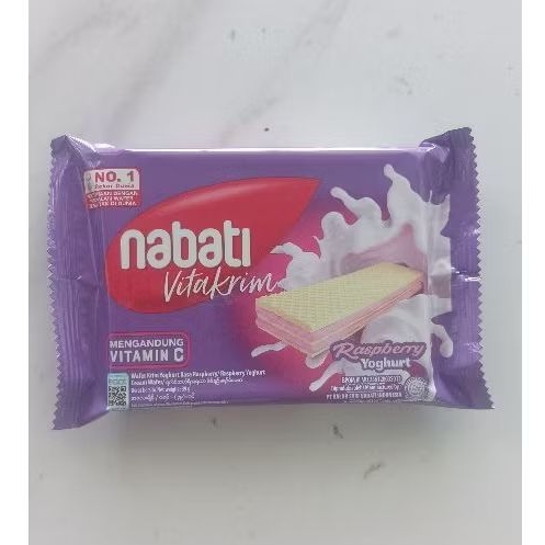 

WAFER NABATI VITAKRIM RASPBERRY YOGHURT