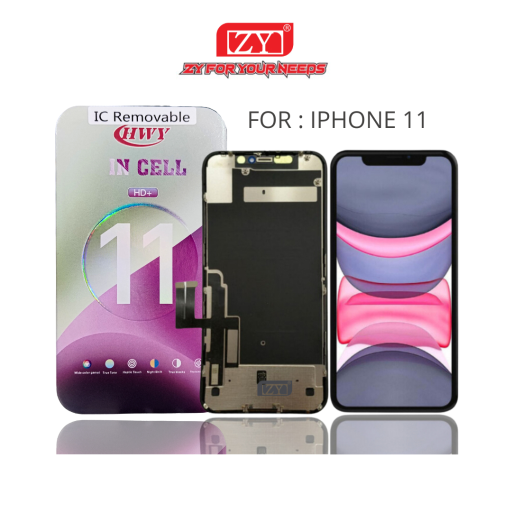 ZY LCD iPhone 11 HD+ Incell Fullset Touchscreen