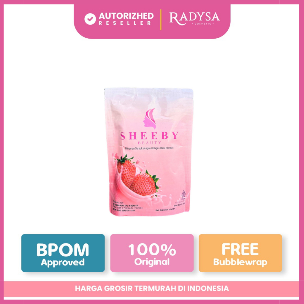 𝐑𝐀𝐃𝐘𝐒𝐀 - Sheeby Beauty Pemutih Badan Minuman Collagen Drink Ori sheby Beauty Colagen  Pemutih Badan 