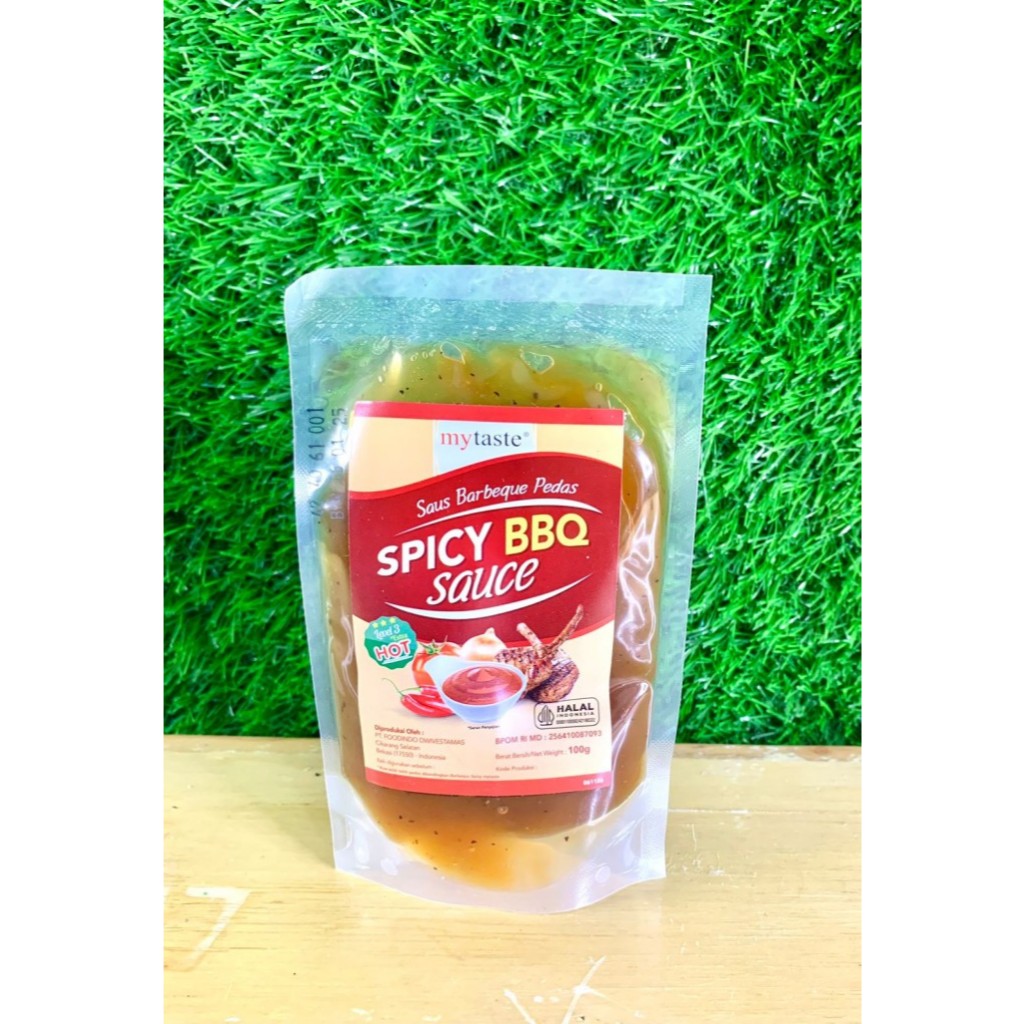 

My Taste Barbeque Spicy Level 3 100gr Saus BBQ Pedas