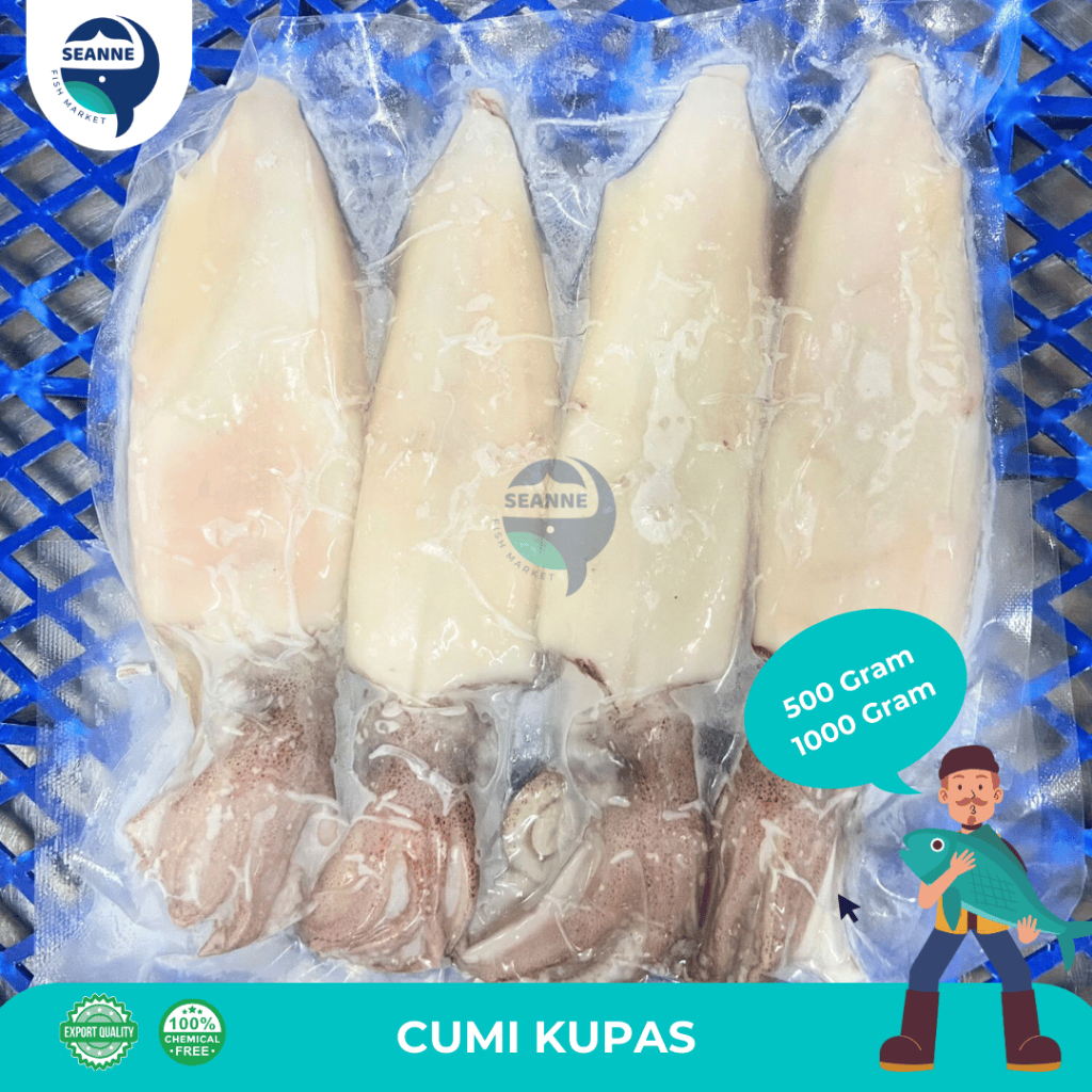 

CUMI KUPAS KULIT / CUMI BEKU / CUMI SKINLESS