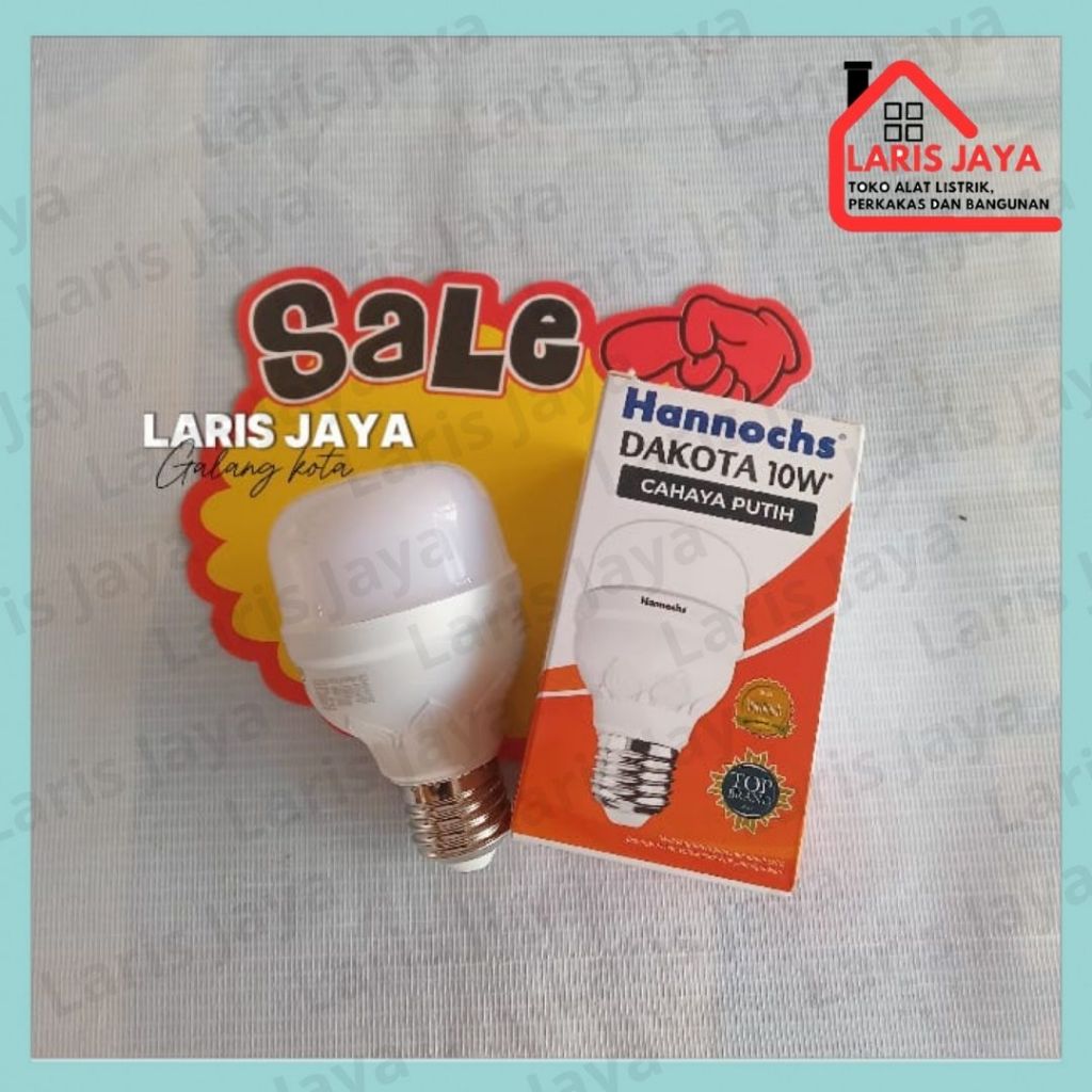 Hannochs Lampu LED Dakota 10 Watt Cahaya Putih
