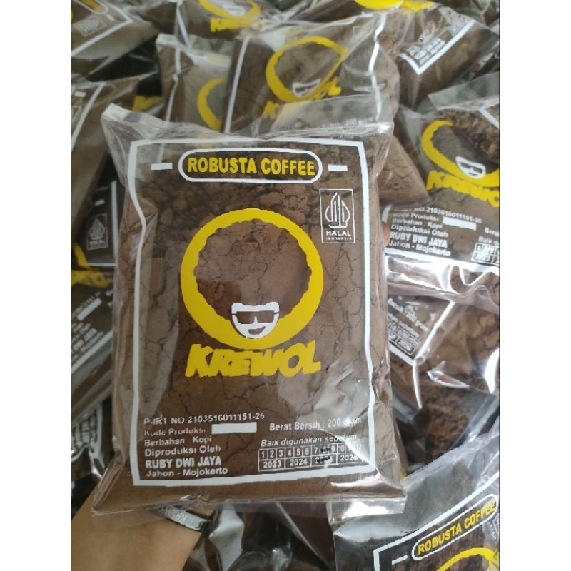 

kopi bubuk krewol|kopi hitam||kopi robusta