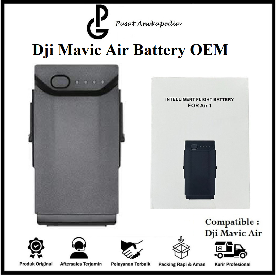 Dji Mavic Air Battery - DJI Mavic Air Baterai - Batre DJI Mavic Air 2375Mah