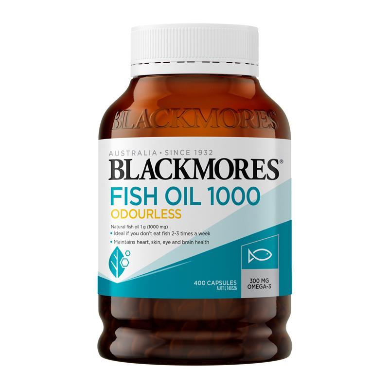 Blackmores odourless fish oil 1000mg