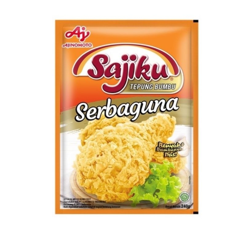

TEPUNG SAJIKU SERBAGUNA 220 GRAM