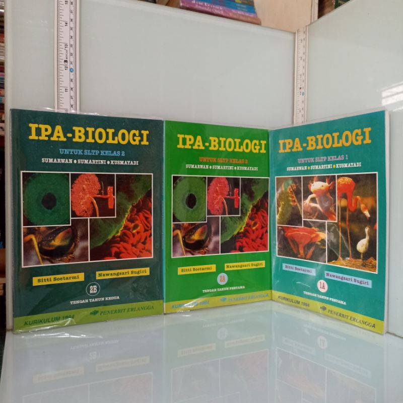 IPA - BIOLOGI 1A, 2A, 2B UNTUK SLTP KELAS 1 DAN 2 KURIKULUM 1994