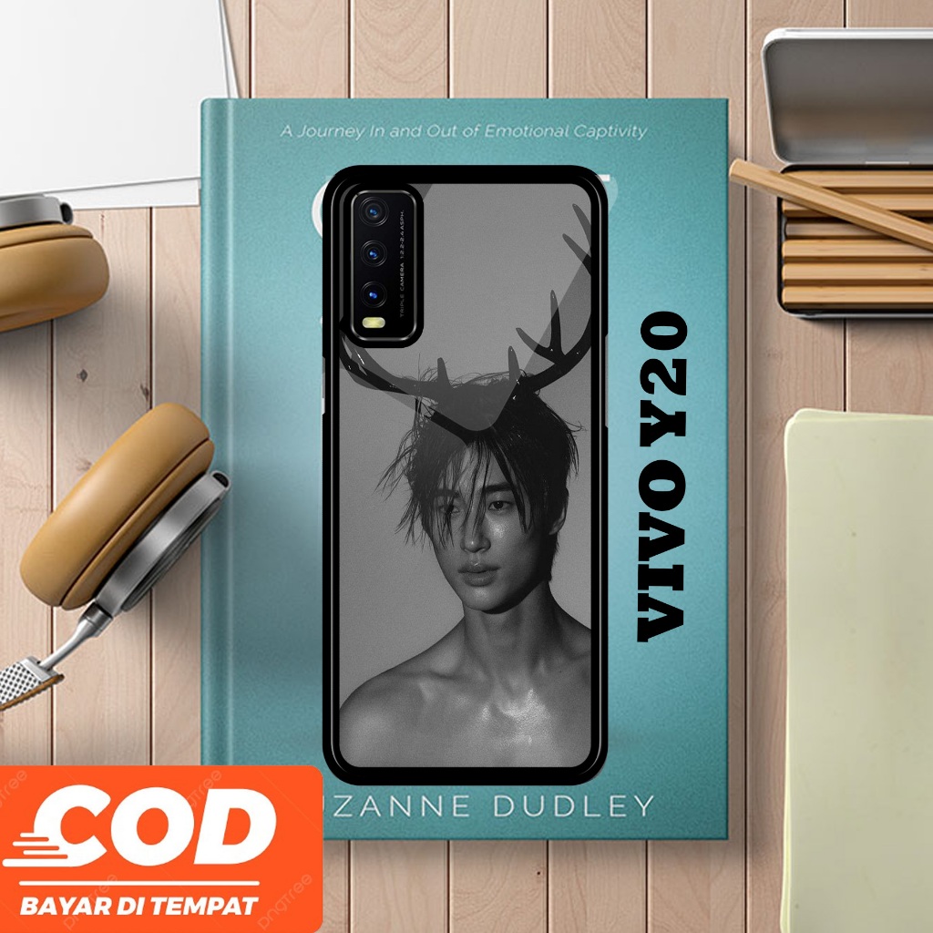 [A21] BYEON WOO SEOK CASING HANDPHONE VIVO Y20 - CASE AESTHETIC - CASING VIRAL TERBARU VIVO Y20 - CA