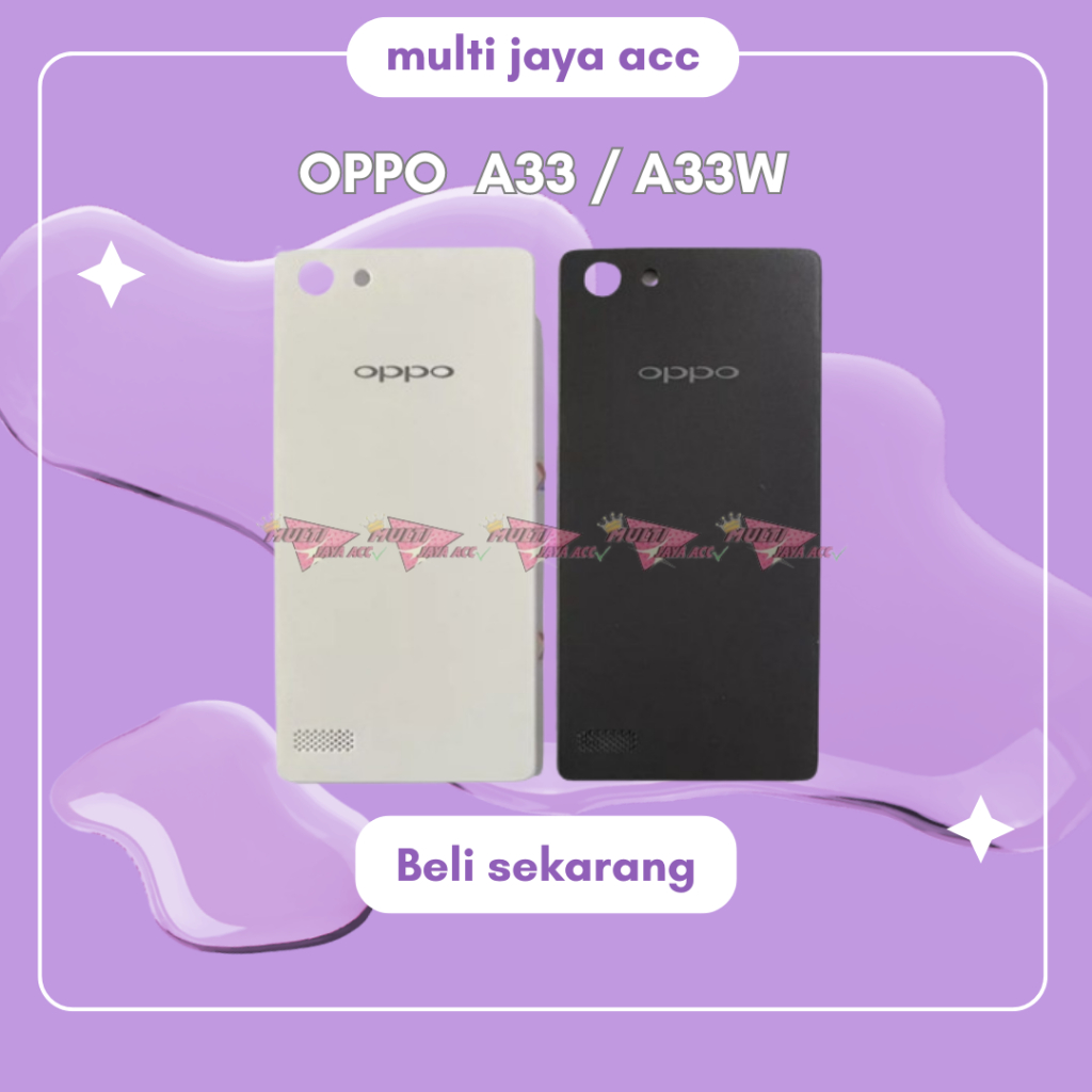 Backdoor Tutup Belakang Oppo A33 2020 / A33W Casing