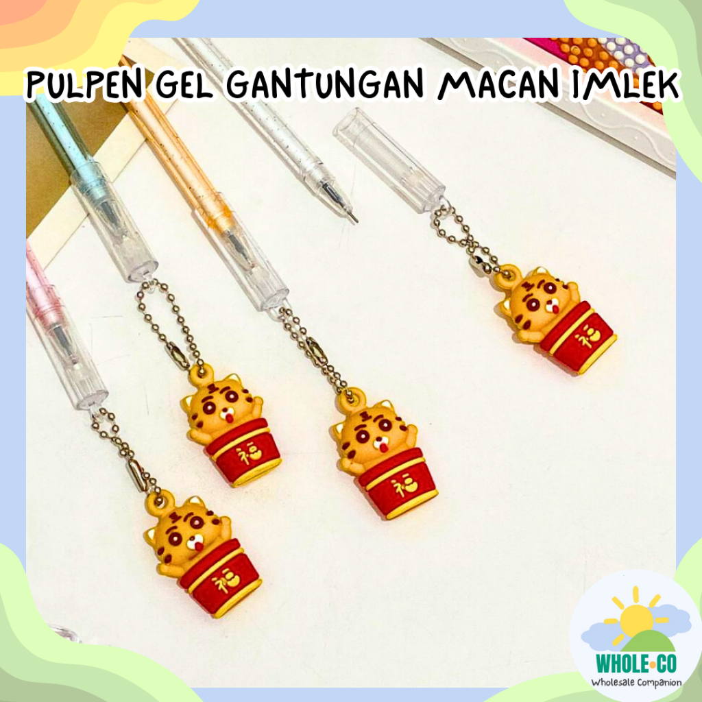 

Pulpen Gel Gantungan Macan Imlek Premium Tiger Sincia Lucu Unik Imut Termurah Grosir Cod PG-1093