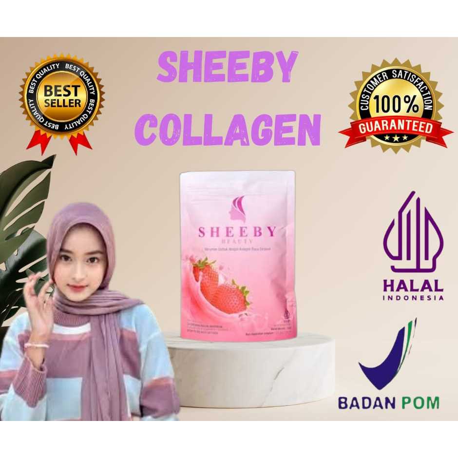 Sheeby Beauty Pemutih Badan Miunuman Collagen Original Bpom Halal