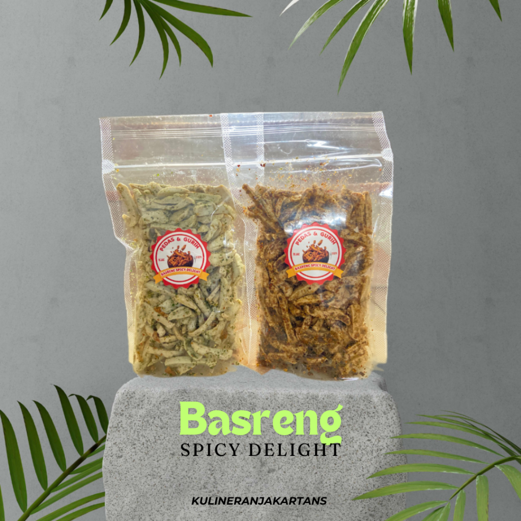

Basreng Daun Jeruk 250 Gram Dan 500 Gram Pedas Dan Gurih