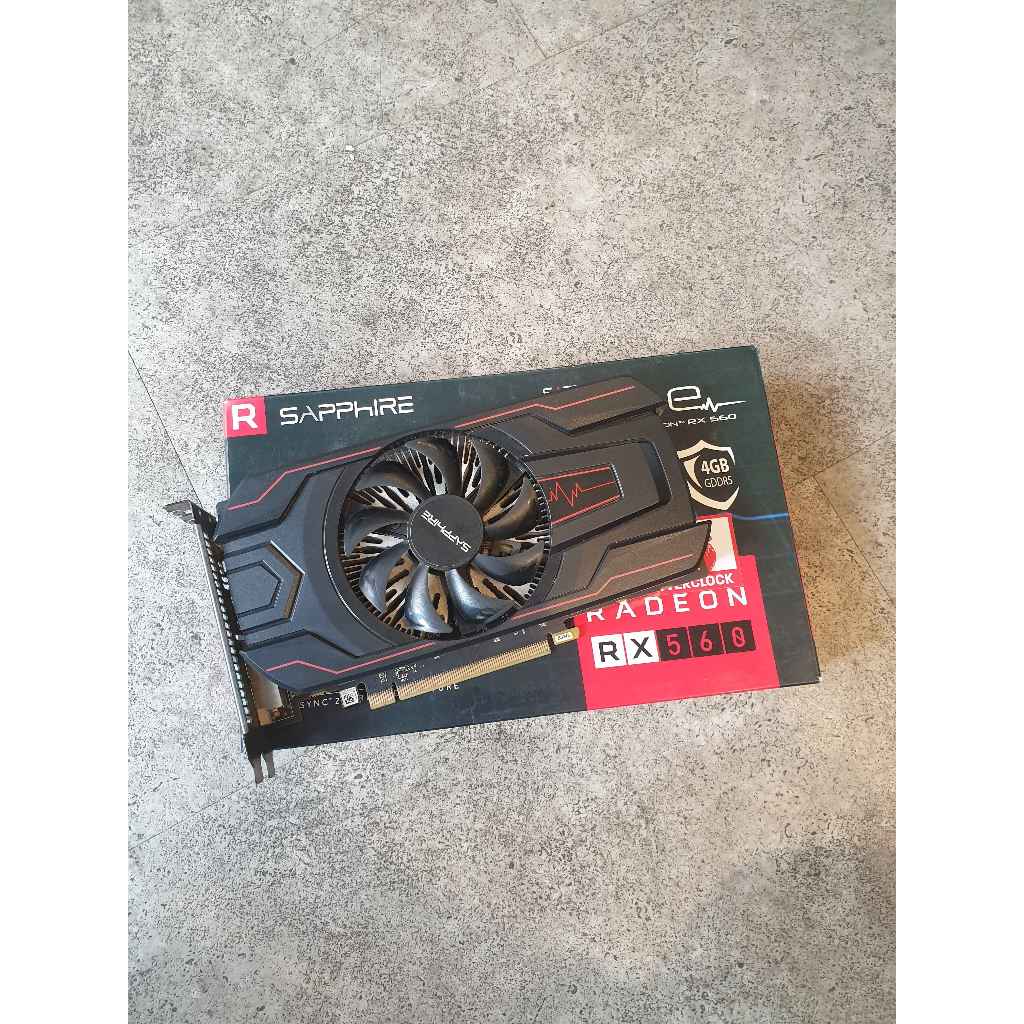 SAPPHIRE PULSE RX 560 4GB GDDR5 128BIT RADEON VGA / RX560
