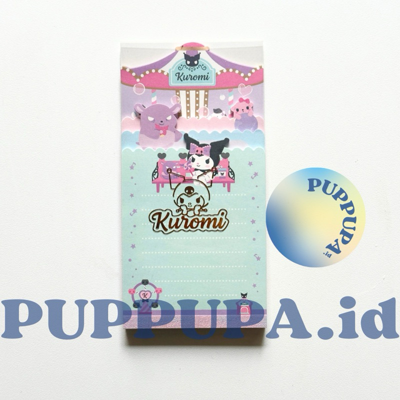 

[READY STOCK] Official Japan Sanrio License Kuromi Notepad