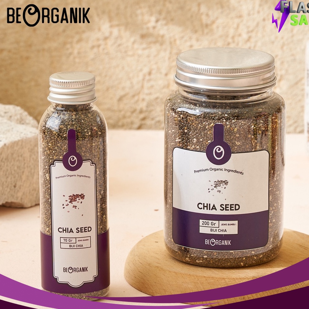 

SERENTAK Beorganik Chia Seed Chia asli tanpa campuran dan pengawet