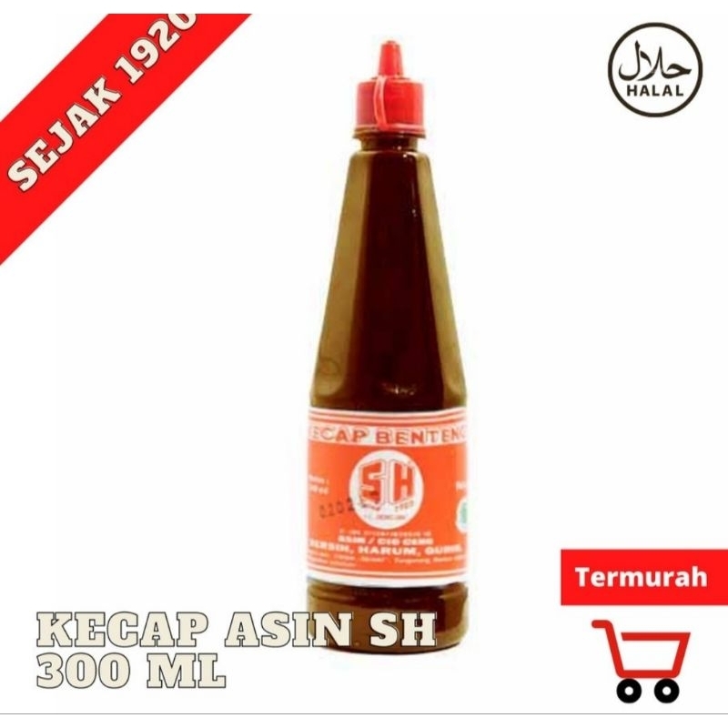 

Kecap Benteng SH Kemasan Botol 300 ml