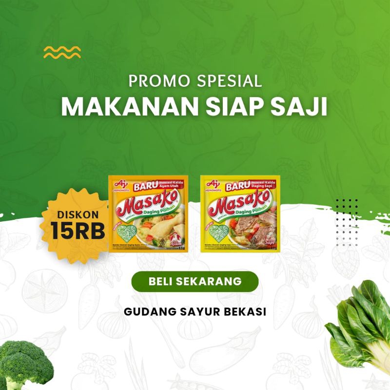 

Masako Bumbu Kaldu Ayam / Sapi 4 Biji
